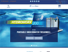 Tablet Screenshot of hydroworx.com